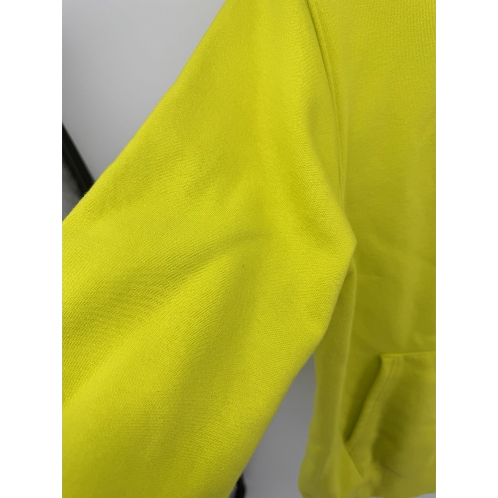The North Face Distorted Half Dome Hoodie Sulphur Green Mens Large - Picture 5 of 16